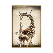 Maternal Framed Canvas Wall Art