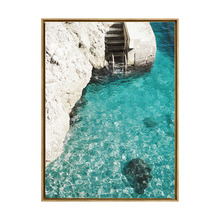 Crystal Clear Framed Canvas Wall Art