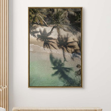 Palm Mirage Canvas Wall Art