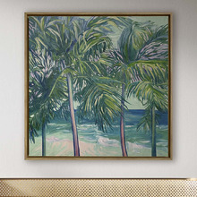 Beach Canopy Canvas Wall Art
