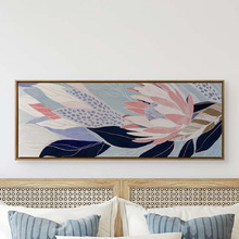 Blooms in the Breeze Framed Canvas Wall Art