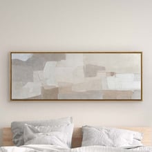 Clouded Framed Canvas Wall Art