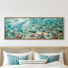 River Jewels Framed Canvas Wall Art
