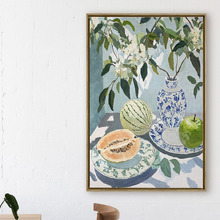 Breakfast Still Life Canvas Wall Art