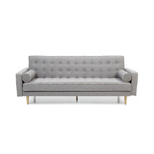 Grey Amelia 3 Seater Sofa Bed