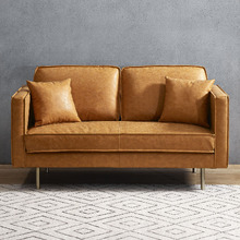 Coogee 2 Seater Faux Leather Sofa