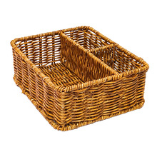 3 Compartment Amora Storage Basket Tray