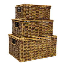 3 Piece Kairos Rectangular Storage Basket Set
