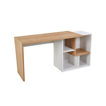 Walnut & White Torri Study Desk