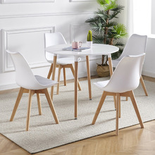 Oliver Replica Padded Faux Leather Dining Chairs (Set of 4)