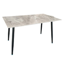 Ildar Marble-Look Dining Table