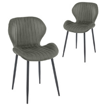 Kendra Velvet Dining Chairs (Set of 2)