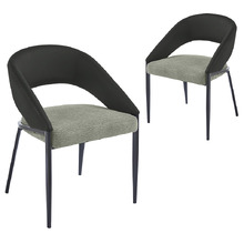 Kiesha Upholstered Dining Chairs (Set of 2)