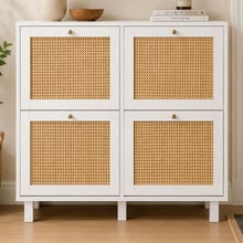 Teo 4 Door Shoe Cabinet