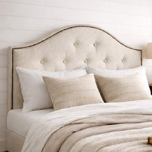 Hailey Upholstered King Bedhead