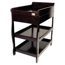 Sleigh Change Table With Drawer