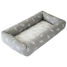 White Leaf Breathe Eze Cotton Cosy Crib Pod