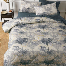 Matteo Printed Microfibre Comforter Set