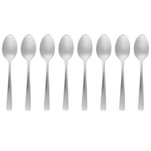 Tablekraft Amalfi Stainless Steel Teaspoons (Set of 8)