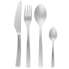 24 Piece Tablekraft Amalfi Stainless Steel Cutlery Set