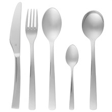 40 Piece Tablekraft Amalfi Stainless Steel Cutlery Set