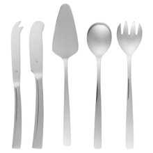 5 Piece Tablekraft Amalfi Stainless Steel Hostess Set