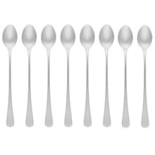 Tablekraft Bogart Stainless Steel Soda Spoons (Set of 8)