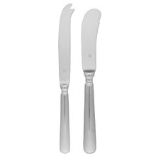 2 Piece Tablekraft Bogart Stainless Steel Cheese & Pate Knife Set