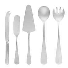 5 Piece Tablekraft Bogart Stainless Steel Hostess Set
