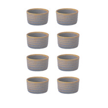 Azure Blue Urban Loft 6.7cm Sauce Dishes (Set of 8)