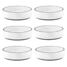 White Urban Muse 15cm Cereal Bowls (Set of 6)