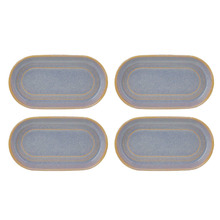 Azure Blue Urban Loft 18cm Serving Platters (Set of 4)