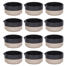 Speckle Black Soho 80ml Sauce Dishes (Set of 12)