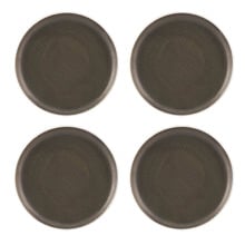 Dark Grey Urban 27cm Coupe Dinner Plates (Set of 4)