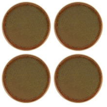 Burnt Sienna Soho 25.5cm Salad Plates (Set of 4)