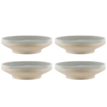 Reactive Limestone Soho 23cm Footed Pasta Bowls (Set of 4)