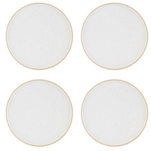 White Pebble Soho 28.5cm Dinner Plates (Set of 4)