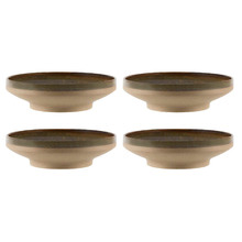 Burnt Sienna Soho 23cm Footed Pasta Bowls (Set of 4)