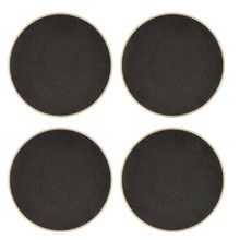 Speckle Black Soho 28.5cm Dinner Plates (Set of 4)