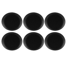 TK Black 21cm Tapas Plates (Set of 6)