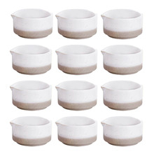 White Pebble Soho 80ml Sauce Dishes (Set of 12)