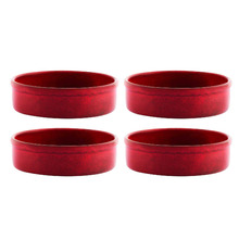 Reactive Red Artistica 12.5cm Tapas Dishes (Set of 4)