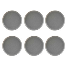Grey Urban 20cm Coupe Salad Plates (Set of 6)