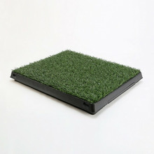 Indoor 1 Grass Mat Dog Pet Potty Training Toilet Portable