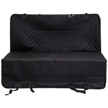 Matte Black Water-Resistant Pet Car Seat Cover