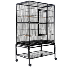 137cm Black Cleo Metal Bird Cage