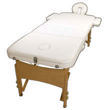 Portable Fold Beauty Massage Table Chair Bed in White