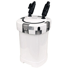 White Double Tube Aquarium External Canister Filter