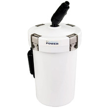 White Single Tube Aquarium External Canister Filter