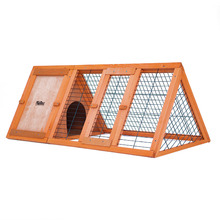 Paw Mate Ester Triangular Wooden Rabbit Hutch
